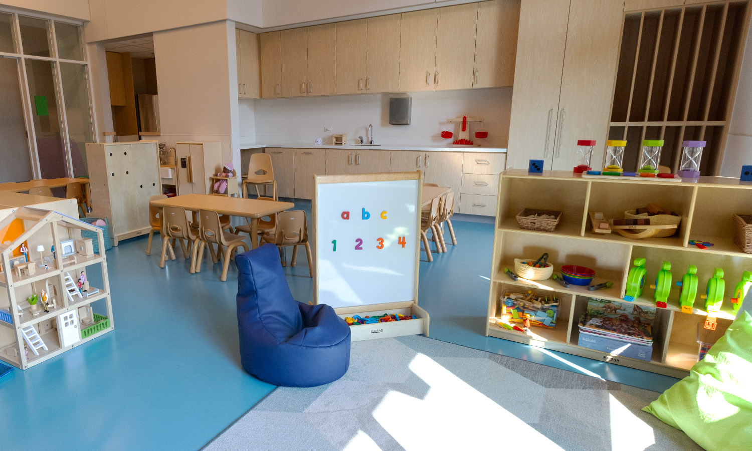 Micron early learning center interior building photo